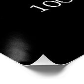 ブラック100th誕生日へようこそ ポスター (コーナー)