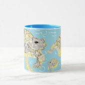 ブラック11オズコンボムグウミガメ マグカップ (中央)