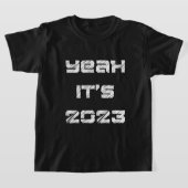 ブラック2023 Tシャツ (レイダウン)