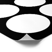 ブラック30理由私たちはあなたを愛する誕生日記憶 ポスター (角)