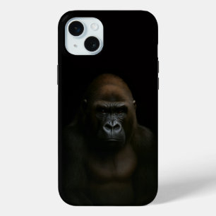 ブラック4ラグジュアリー ゴリラiPhone 15 Plusケース iPhone 15 Miniケース