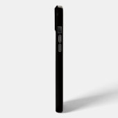 ブラック4ラグジュアリー 高級感のあるイタチのiPhone 15 Plus カバー (裏面 / 左)