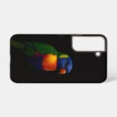 ブラック4ラグジュアリーGalaxy S22ケース、ロリキート Samsung Galaxyケース (裏面横)