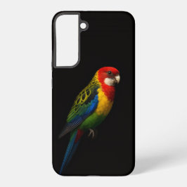 ブラック4ラグジュアリーGalaxy S22+ケース、ワキアカインコ Samsung Galaxy S22+ケース