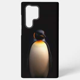 ブラック4ラグジュアリーGalaxy S22 Ultra、エンペラーペンギン Samsung Galaxy S22 Ultraケース