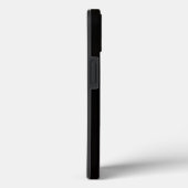 ブラック4ラグジュアリーiPhoneケース、青と金のハチドリ Case-Mate iPhoneケース (裏面 / 右)