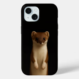 ブラック4ラグジュアリーiPhone15ケースメイト、エレガントウィーゼル iPhone 15ケース