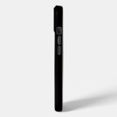 ブラック4ラグジュアリーiPhone15ケース、アビシニアンビューティー Case-Mate iPhoneケース (裏面 / 左)