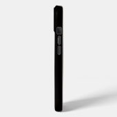 ブラック4ラグジュアリーiPhone15ケース、穏やかなワオキツネズミ Case-Mate iPhoneケース (裏面 / 左)