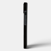 ブラック4ラグジュアリーiPhone 13ケース、アクアグロウクラゲ Case-Mate iPhoneケース (裏面 / 左)