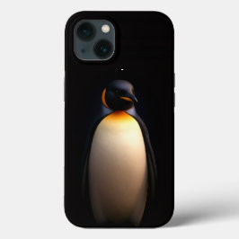 ブラック4ラグジュアリーiPhone 13ケース、皇帝ペンギン iPhone 13ケース