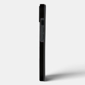 ブラック4ラグジュアリーiPhone 13、アメリカバイソン Case-Mate iPhoneケース (裏面 / 左)