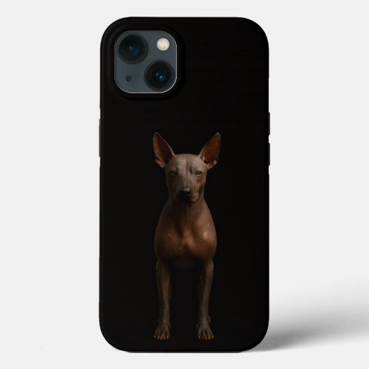 ブラック4ラグジュアリーiPhone 13 アルゼンチン・ピラ・ドッグ Case-Mate iPhoneケース (裏面)