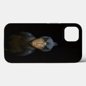 ブラック4ラグジュアリーiPhone 13、エキゾチックシューべリッド Case-Mate iPhoneケース (裏面 (横))