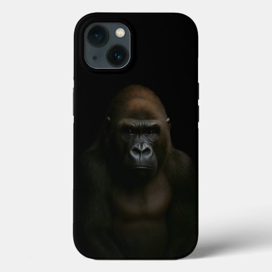 ブラック4ラグジュアリーiPhone 13 ゴリラ Case-Mate iPhoneケース (裏面)