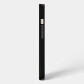 ブラック4ラグジュアリーiPhone 13 ゴリラ iPhoneケース (左側面)