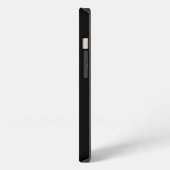 ブラック4ラグジュアリーiPhone 13、シャコ iPhoneケース (左側面)