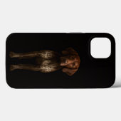 ブラック4ラグジュアリーiPhone 13 ジャーマンポインター Case-Mate iPhoneケース (裏面 (横))