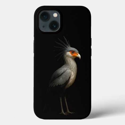 ブラック4ラグジュアリーiPhone 13、ヘビクイワシ Case-Mate iPhoneケース (裏面)