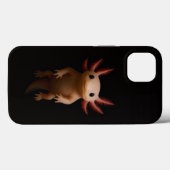 ブラック4ラグジュアリーiPhone 13、メキシコサンショウウオ Case-Mate iPhoneケース (裏面 (横))