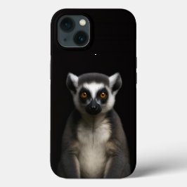ブラック4ラグジュアリーiPhone 13、穏やかなワオキツネネズミ iPhone 13ケース