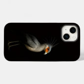 ブラック4ラグジュアリーiPhone 14ケースメイト、ヘビクイワシ Case-Mate iPhoneケース (裏面 (横))