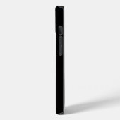 ブラック4ラグジュアリーiPhone 14ケースメイト、ホシサンコハダカ Case-Mate iPhoneケース (裏面 / 左)