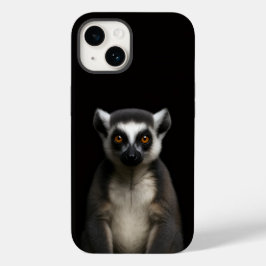 ブラック4ラグジュアリーiPhone 14 Mateケース やさしいワオキツネズミ Case-Mate iPhone 14ケース