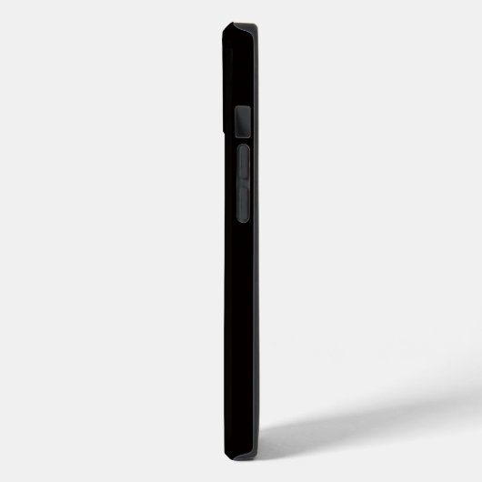 ブラック4ラグジュアリーiPhone 14 Mate、アルゼンチン・ピラ・ドッグ Case-Mate iPhoneケース (裏面 / 左)