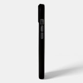 ブラック4ラグジュアリーiPhone 15ケース、アイシイアークティックフォックス Case-Mate iPhoneケース (裏面 / 左)