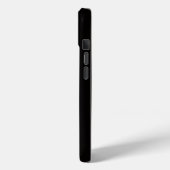 ブラック4ラグジュアリーiPhone 15ケース、スイートクォール Case-Mate iPhoneケース (裏面 / 左)