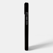 ブラック4ラグジュアリーiPhone 15ケース、忠実なコリー犬 Case-Mate iPhoneケース (裏面 / 左)