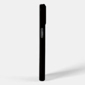 ブラック4ラグジュアリーiPhone 15ケース、忠実なコリー犬 Case-Mate iPhoneケース (裏面 / 右)
