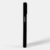 ブラック4ラグジュアリーiPhone 15ケース、象牙のアークティックウルフ Case-Mate iPhoneケース (裏面 / 右)