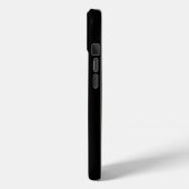 ブラック4ラグジュアリーiPhone 15 Case-Mate、緋色のオウム Case-Mate iPhoneケース (裏面 / 左)