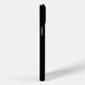 ブラック4ラグジュアリーiPhone 15 Plus ブラックオレンジフロッグ Case-Mate iPhoneケース (裏面 / 右)