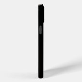 ブラック4ラグジュアリーiPhone 15 Plus、ブルーリボンウナギ Case-Mate iPhoneケース (裏面 / 右)