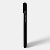 ブラック4ラグジュアリーiPhone 15 Plus、ブルーリボンウナギ Case-Mate iPhoneケース (裏面 / 左)
