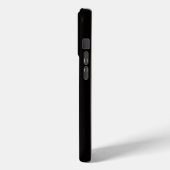 ブラック4ラグジュアリーiPhone 15 Pro Mate、エレガントウィーゼル Case-Mate iPhoneケース (裏面 / 左)