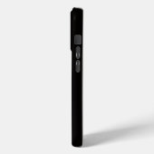 ブラック4ラグジュアリーiPhone 15 Pro Mate、ヒョウモントカゲモドキ Case-Mate iPhoneケース (裏面 / 左)