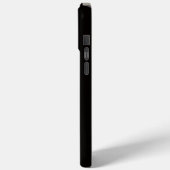 ブラック4ラグジュアリーiPhone 15 Pro Max、イエローパファーフィッシュ Case-Mate iPhoneケース (裏面 / 左)