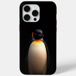 ブラック4ラグジュアリーiPhone 15 Pro Max, エンペラーペンギン iPhone 15 Pro Maxケース