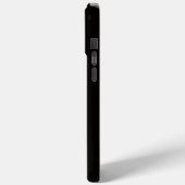 ブラック4ラグジュアリーiPhone 15 Pro Max, コサギ Case-Mate iPhoneケース (裏面 / 左)