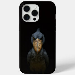 ブラック4ラグジュアリーiPhone 15 Pro Max、ハシビロコウ iPhone 15 Pro Maxケース