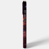 ブラック4ラグジュアリーiPhone 15 Pro Max, バタフライネブラ Case-Mate iPhoneケース (裏面 / 左)
