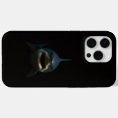 ブラック4ラグジュアリーiPhone 15 Pro Max、ホホジロザメ Case-Mate iPhoneケース (裏面 (横))