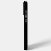 ブラック4ラグジュアリーiPhone 15 Pro Max、純白のバラ Case-Mate iPhoneケース (裏面 / 左)