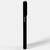 ブラック4ラグジュアリーiPhone 15 Pro Max、純白のバラ Case-Mate iPhoneケース (裏面 / 右)