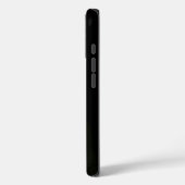 ブラック4ラグジュアリーiPhone 16ケースメイト、ゴリラ Case-Mate iPhoneケース (裏面 / 左)