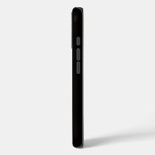 ブラック4ラグジュアリーiPhone 16ケースメイト、ブルーカエル Case-Mate iPhoneケース (裏面 / 左)